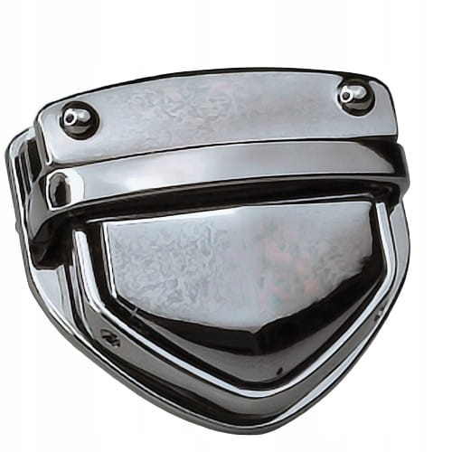 Zamek zapięcie metalowe do teczki 43 / 39 mm czarny nikiel