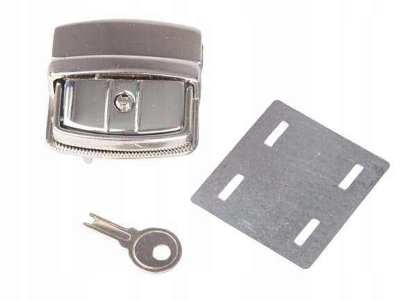 Zamek zapięcie metalowe do teczki 43 / 42 mm nikiel