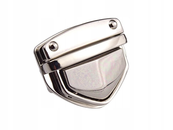 Zamek zapięcie metalowe do teczki 43 / 39 mm nikiel