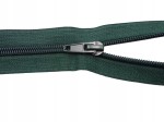 Zamek błyskawiczny rozdzielczy spiralny # 5 żyłkowy 85 cm zielony 10 sztuk