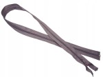 Zamek rozdzielczy spiralny # 5 żyłkowy 85 cm ciemny szary 10 sztuk