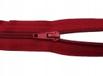 Zamek błyskawiczny rozdzielczy spiralny # 5 żyłkowy 80 cm bordowy 10 sztuk