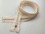 Zamek błyskawiczny rozdzielczy spiralny # 5 żyłkowy 80 cm jasny beż 10 szt