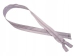 Zamek rozdzielczy spiralny # 5 żyłkowy 75 cm jasny szary 10 sztuk