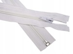 Zestaw 10 x zamek rozdzielczy # 5 spiralny biały 70 cm
