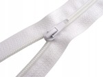 Zestaw 10 x zamek rozdzielczy # 5 spiralny biały 70 cm