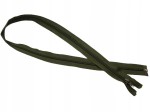 Zestaw 10 x zamek rozdzielczy # 5 spiralny 55 cm oliwka