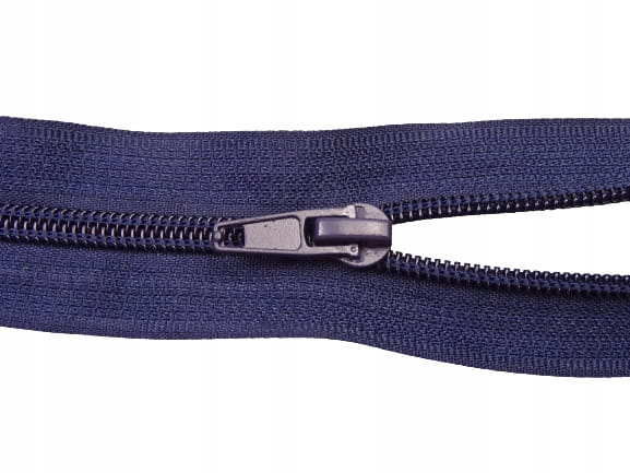 Zestaw 10 x zamek rozdzielczy # 5 spiralny granatowy 55 cm