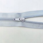 Zestaw 10 x zamek rozdzielczy # 5 spiralny jasny szary 50 cm