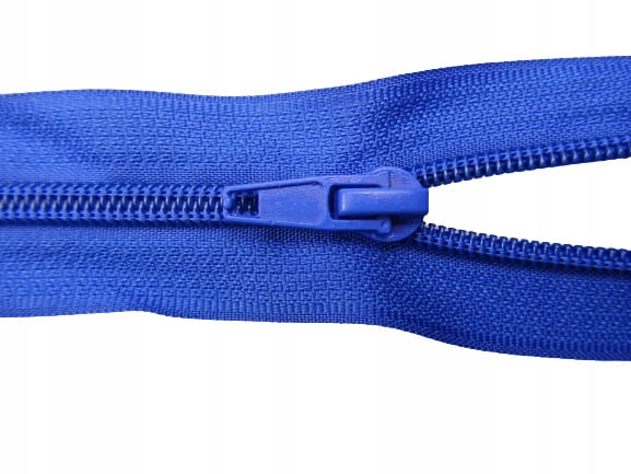 Zestaw 10 x zamek rozdzielczy # 5 spiralny 50 cm niebieski