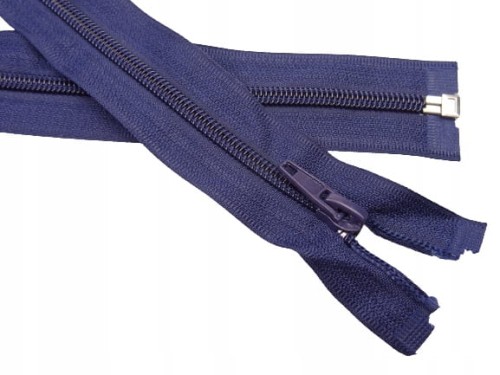 Zestaw 10 x zamek rozdzielczy # 5 spiralny granatowy 45 cm