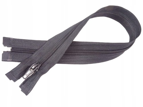 Zamek błyskawiczny rozdzielczy # 5 spiralny 70 cm czarny