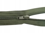 Zamek błyskawiczny rozdzielczy spiralny # 5 żyłkowy 80 cm oliwkowy