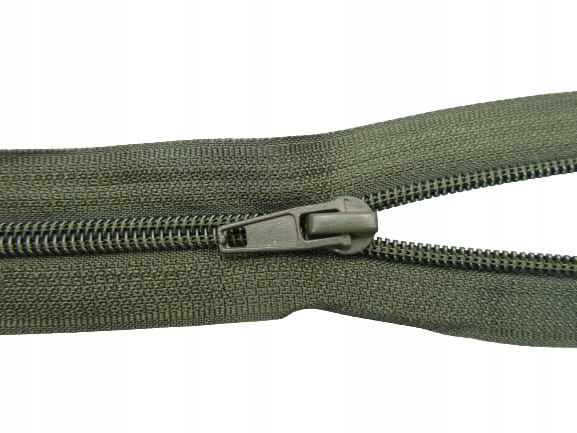 Zamek błyskawiczny rozdzielczy spiralny # 5 żyłkowy 80 cm oliwkowy