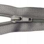 Zamek błyskawiczny rozdzielczy spiralny # 5 żyłkowy 85 cm szary 1 sztuka