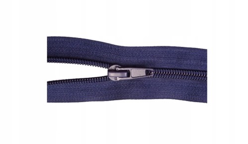 Zamek błyskawiczny rozdzielczy spiralny # 5 żyłkowy granatowy 75 cm 1 szt