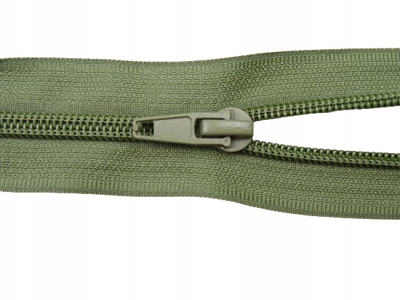 Zamek błyskawiczny rozdzielczy spiralny # 5 żyłkowego 75 cm oliwka