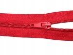 Zestaw 10 x zamek rozdzielczy # 5 spiralny 35 cm czerwony