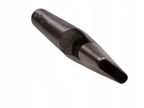 Wybijak wycinak dziurkacz owalny do skóry / tkanin / eko skóry 4 x 21 mm