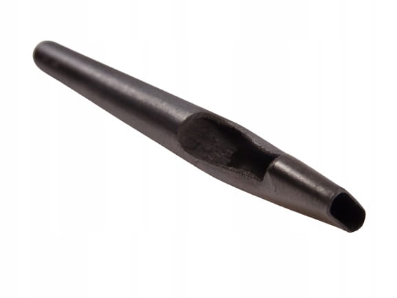 Wybijak wycinak dziurkacz owalny do skóry / tkanin / eko skóry 3 x 8 mm