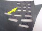 Wybijak wycinak dziurkacz owalny do skóry / tkanin / eko skóry 3 x 8 mm