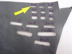 Wybijak wycinak dziurkacz owalny do skóry / tkanin / eko skóry 2 x 8 mm