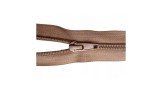 Zamek błyskawiczny rozdzielczy spiralny # 5 żyłkowy ciemny beż 35 cm