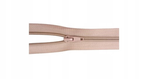 Zamek błyskawiczny rozdzielczy spiralny # 5 żyłkowy 65 cm beż