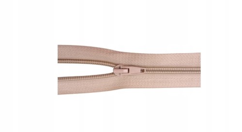 Zamek błyskawiczny rozdzielczy spiralny # 5 żyłkowy 35 cm beż