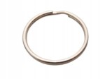 Kółko metalowe kaletnicze spiralne do kluczy 22 / 1,5 mm srebrny 10 sztuk