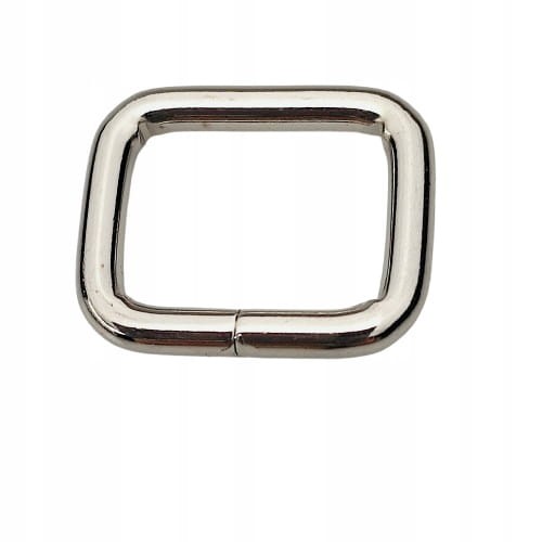 Ramka kaletnicza prostokąt 20 / 16 / 3,5 srebrny 1 sztuka