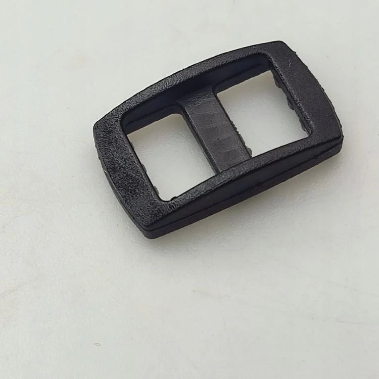 Ramka regulator plastikowy do taśmy plecaka torby 10 mm 10 sztuk czarny (2)