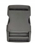Klamra zatrzaskowa plastikowa 40 mm do paska 1 sztuka szary
