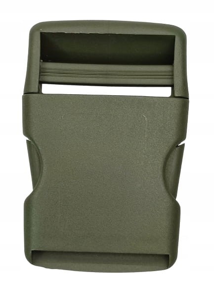 Klamra zatrzaskowa plastikowa 40 mm do paska torby plecaka 1 sztuk oliwka