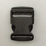 Klamra zatrzaskowa plastikowa 25 mm do paska torby plecaka 1 sztuka czarny