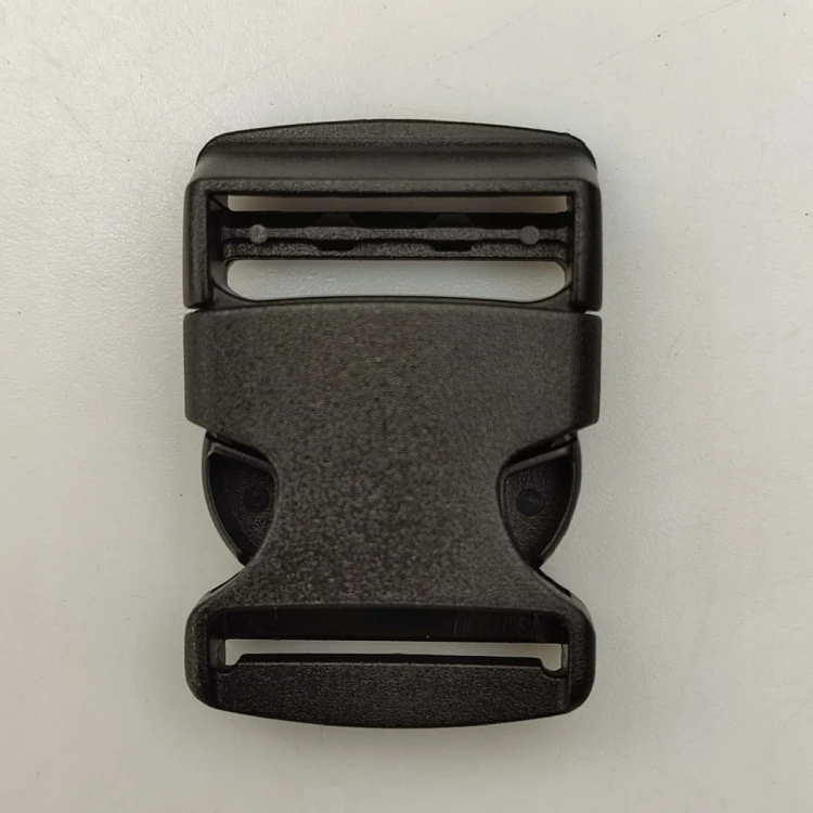 Klamra zatrzaskowa plastikowa 25 mm do paska torby plecaka 1 sztuka czarny