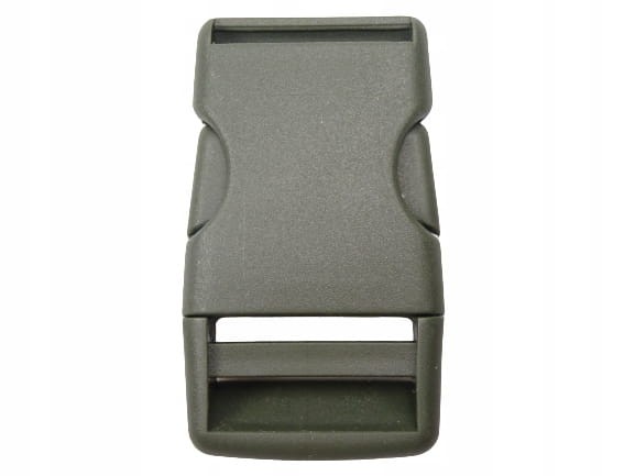 Klamra zatrzaskowa plastikowa 30 mm 1 sztuka oliwka