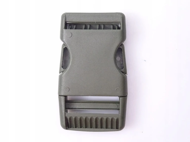 Klamra zatrzaskowa plastikowa 30 mm 1 sztuka oliwka