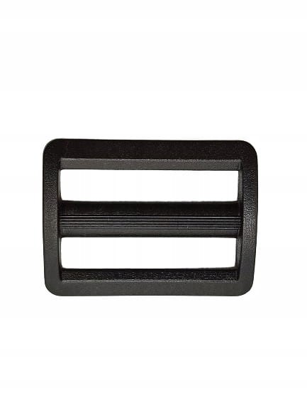 Ramka regulator plastikowy do torby plecaka 30 mm 10 sztuk czarny (2)