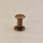 Nity skręcane śruba do paska 10 mm 10 sztuk stare złoto