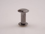 Nity skręcane śruba do paska 10 mm czarny nikiel 10 sztuk