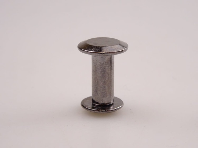 Nity skręcane śruba do paska 10 mm czarny nikiel 10 sztuk