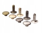 Nity zbitki jednostronne kaletnicze szewskie kolory 8 mm 40 sztuk