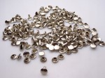 Nity zbitki kaletnicze dwustronne 8 / 3 / 9 mm LUX srebrny 100 sztuk
