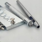 Zestaw do montażu nitów LUX 6 mm zbijak wycinak nity 100 sztuk
