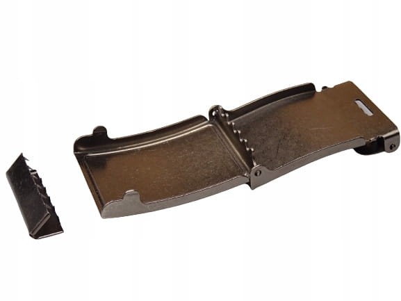Klamra zaciskowa do paska z końcówką 40mm czarny nikiel (17)