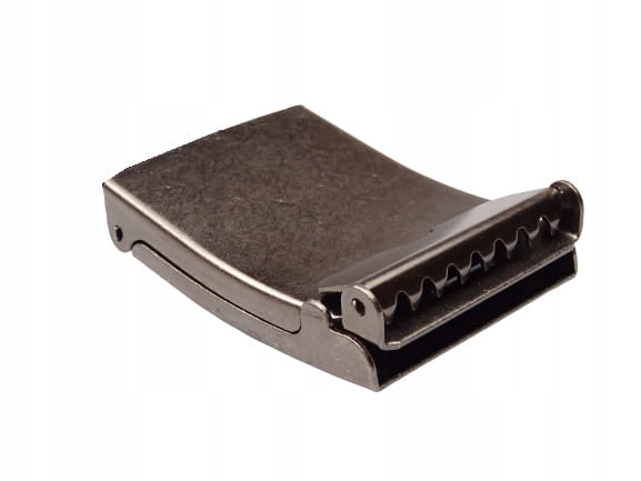 Klamra zaciskowa do paska z końcówką 40mm czarny nikiel (17)