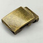 Klamra zaciskowa do paska z końcówką 40 mm stare złoto (22)