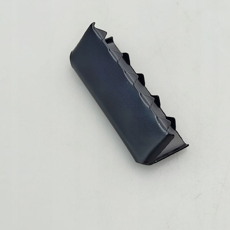 Końcówka zakończenie metalowe do paska taśmy 40 mm czarny mat 10 sztuk