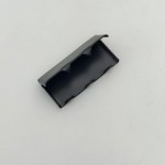 Końcówka zakończenie metalowe do paska taśmy 20 mm czarny mat 10 sztuk